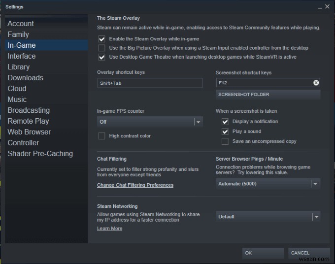 วิธีแสดงตัวนับ FPS ในตัวของ Steam 