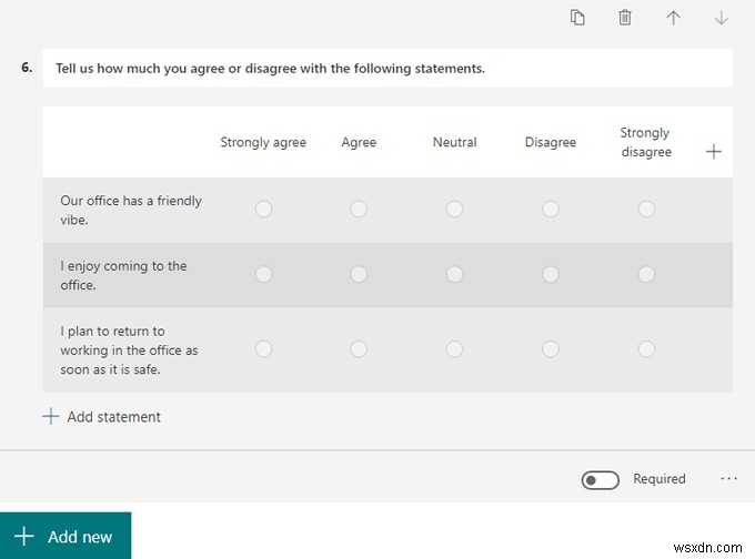 วิธีใช้ Microsoft Forms 