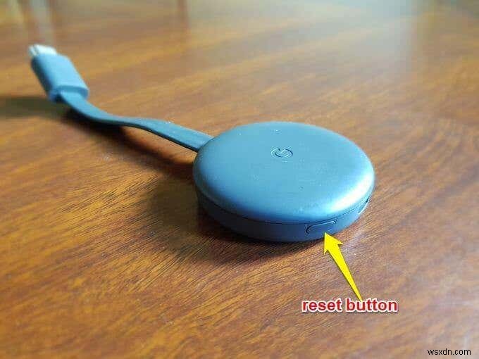 วิธีรีเซ็ต Chromecast 