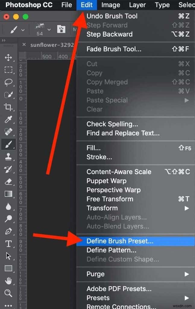 วิธีเพิ่มแปรงลงใน Photoshop 