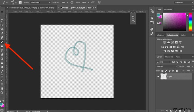 วิธีเพิ่มแปรงลงใน Photoshop 