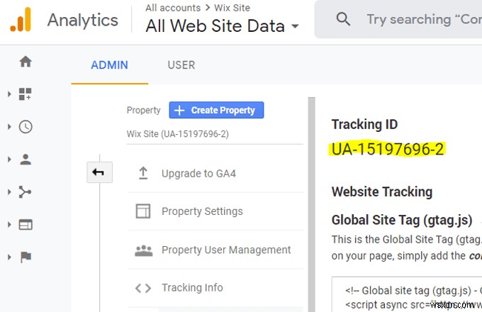 วิธีเพิ่ม Google Analytics ลงใน Wix 