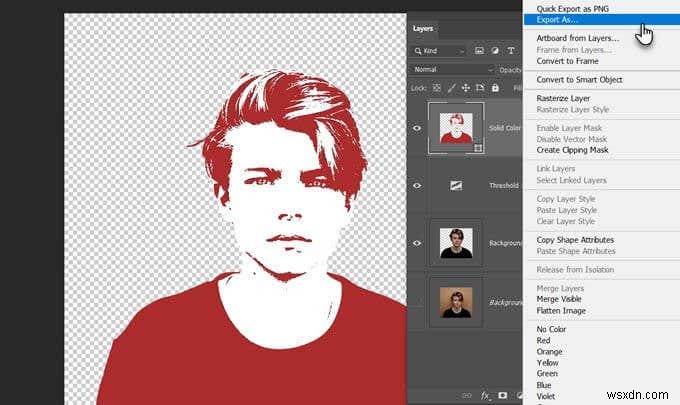 วิธีสร้างภาพเวกเตอร์ใน Photoshop 