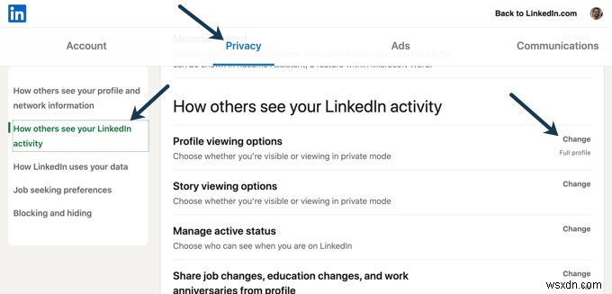 โหมดส่วนตัวของ LinkedIn คืออะไรและจะดูโปรไฟล์ได้อย่างไรโดยใช้มัน 