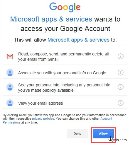วิธีตั้งค่า Gmail IMAP ใน Outlook 