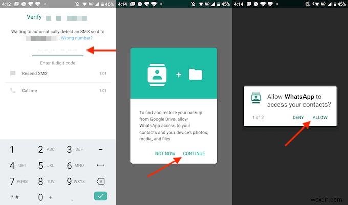 วิธีคืนค่า WhatsApp จาก Google Drive 