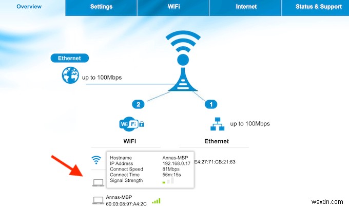 วิธีดูว่าใครเชื่อมต่อกับ WiFi ของฉันบ้าง 