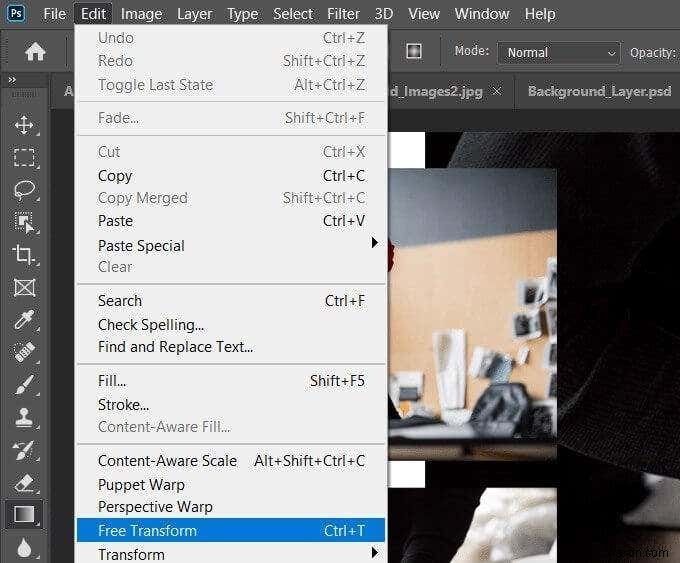 วิธีการปรับขนาด รวม และรวมเลเยอร์ใน Photoshop 