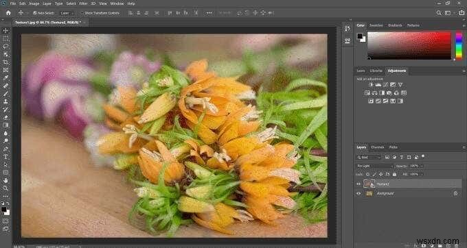 วิธีการปรับขนาด รวม และรวมเลเยอร์ใน Photoshop 