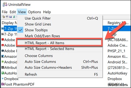 7 วิธีในการสร้างรายการโปรแกรมที่ติดตั้งใน Windows 