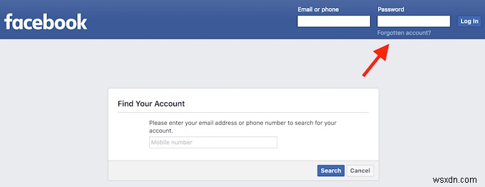 วิธีกู้คืนบัญชี Facebook เมื่อคุณไม่สามารถเข้าสู่ระบบได้ 