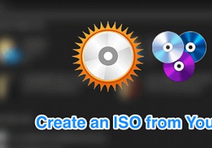 สร้างไฟล์ ISO จากโฟลเดอร์ใน Windows 
