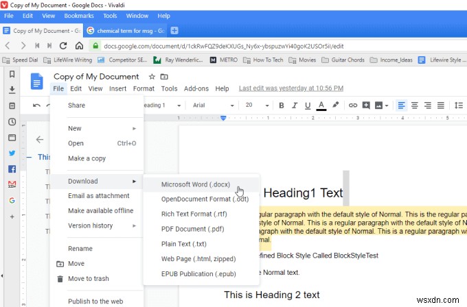 วิธีพิมพ์ Google Doc พร้อมความคิดเห็น 