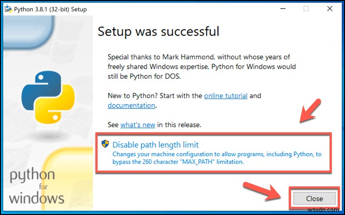 วิธีใช้ Python บน Windows 