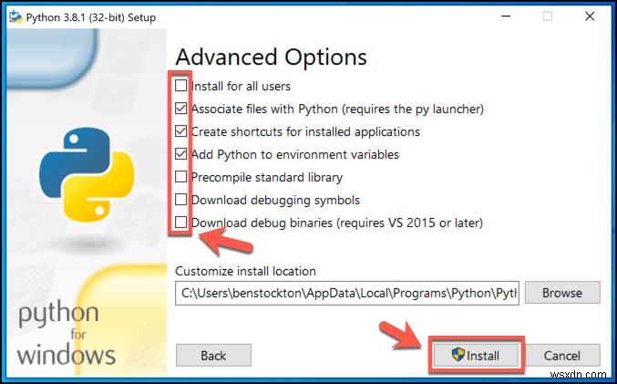 วิธีใช้ Python บน Windows 