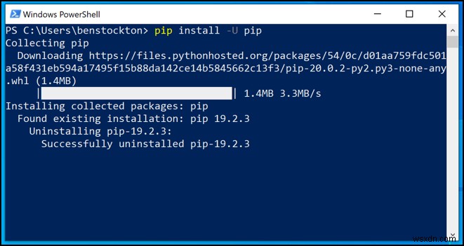 วิธีใช้ Python บน Windows 