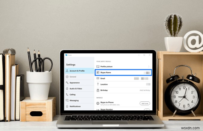 วิธีการเปลี่ยนชื่อ Skype ของคุณ