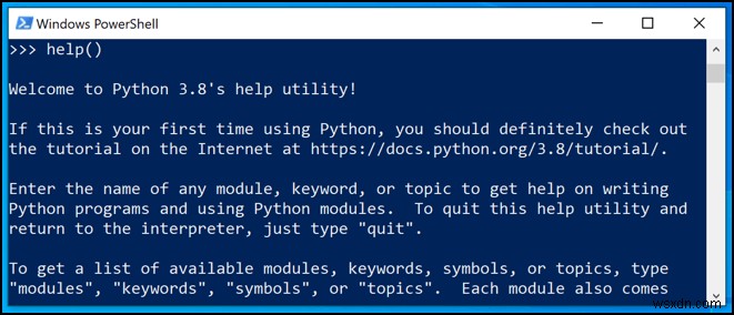 วิธีใช้ Python บน Windows 