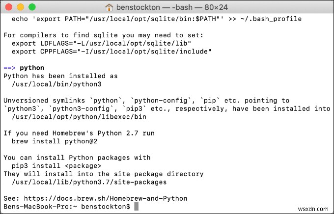 วิธีการติดตั้ง Python PIP สำหรับแพ็คเกจ Python