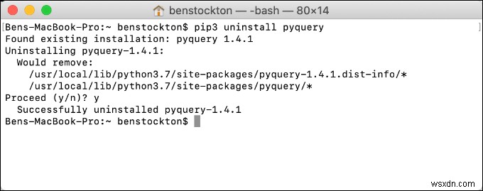 วิธีการติดตั้ง Python PIP สำหรับแพ็คเกจ Python