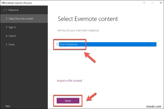 วิธีการโยกย้ายบันทึกย่อ Evernote ของคุณไปยัง Microsoft OneNote 