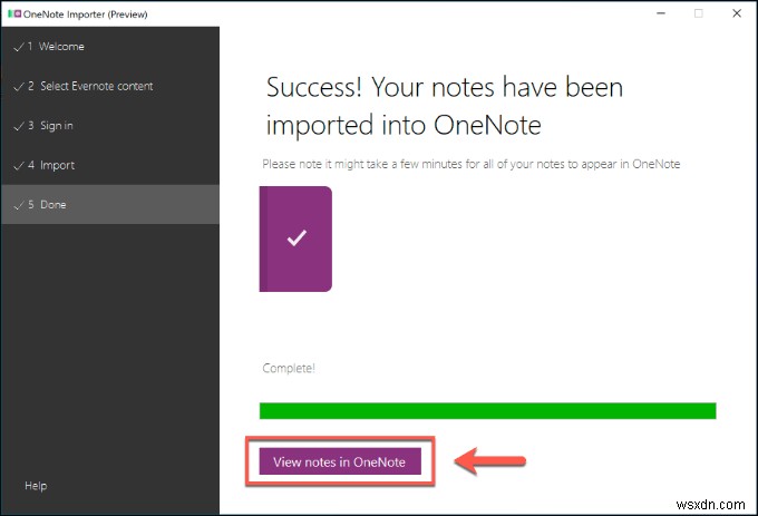 วิธีการโยกย้ายบันทึกย่อ Evernote ของคุณไปยัง Microsoft OneNote 