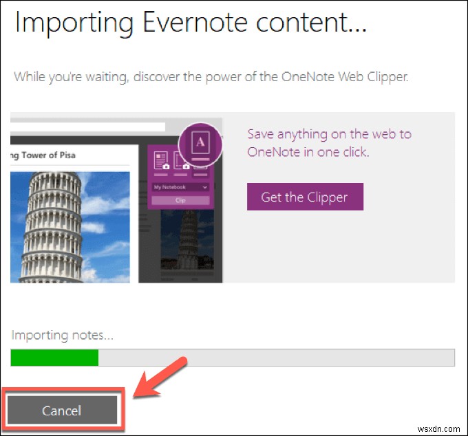 วิธีการโยกย้ายบันทึกย่อ Evernote ของคุณไปยัง Microsoft OneNote 