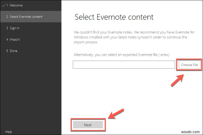 วิธีการโยกย้ายบันทึกย่อ Evernote ของคุณไปยัง Microsoft OneNote 