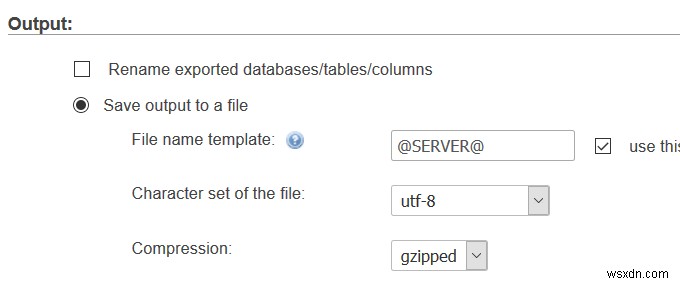 วิธีสำรองฐานข้อมูล MySQL 