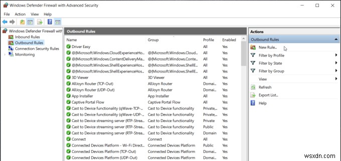 วิธีบล็อก Internet Explorer ไม่ให้เข้าถึงอินเทอร์เน็ต 