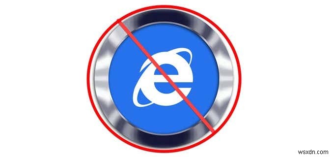 วิธีบล็อก Internet Explorer ไม่ให้เข้าถึงอินเทอร์เน็ต 