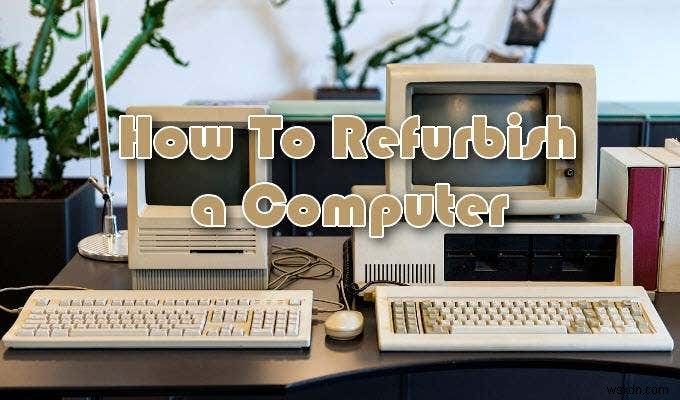 วิธีตกแต่งคอมพิวเตอร์ใหม่ 