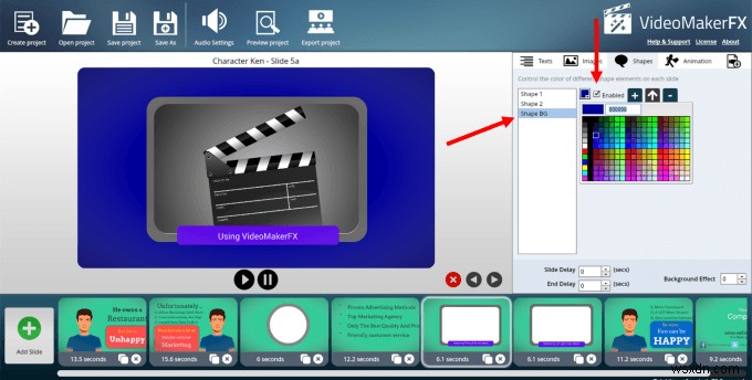 วิธีสร้างวิดีโอแอนิเมชั่นโดยใช้ VideoMakerFX 