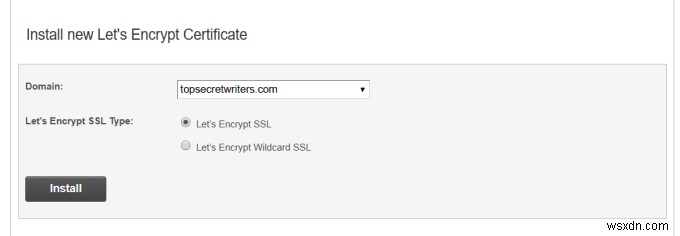 วิธีรับใบรับรอง SSL ของคุณเองสำหรับเว็บไซต์ของคุณ &ติดตั้ง 