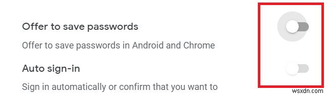 วิธีหยุดป้อนรหัสผ่านอัตโนมัติไม่ให้แสดงใน Chrome 