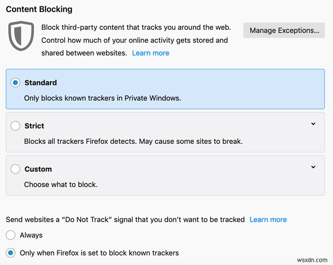 คู่มือขั้นสูงในการทำให้ Firefox ปลอดภัยยิ่งขึ้น 