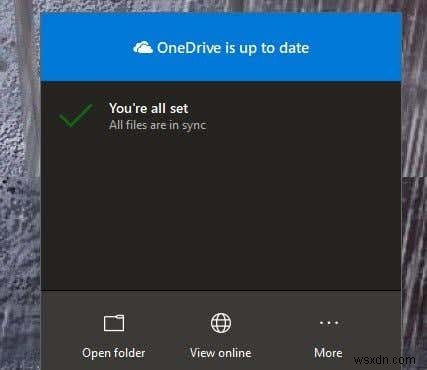 สำรองข้อมูลโฟลเดอร์ Windows ที่สำคัญโดยอัตโนมัติด้วย OneDrive 