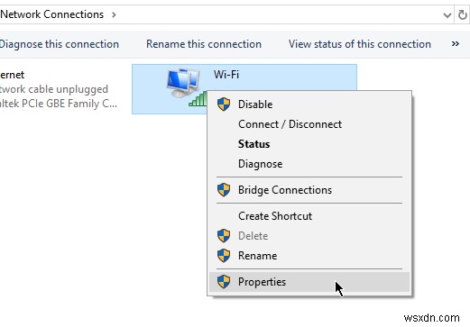 ค้นหารหัสผ่าน WiFi ใน Windows 10 โดยใช้ CMD 