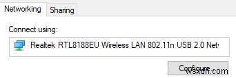 ค้นหารหัสผ่าน WiFi ใน Windows 10 โดยใช้ CMD 