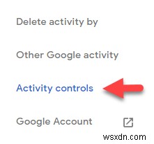 ลบข้อมูลกิจกรรมส่วนบุคคลที่รวบรวมโดย Google