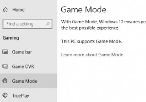 เปิดใช้งานโหมดเกมเพื่อทำให้ประสิทธิภาพใน Windows 10 ราบรื่นขึ้น