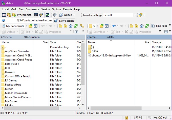 ใช้ Seedbox และ WinSCP สำหรับ Torrents ที่รวดเร็วและเป็นส่วนตัว 