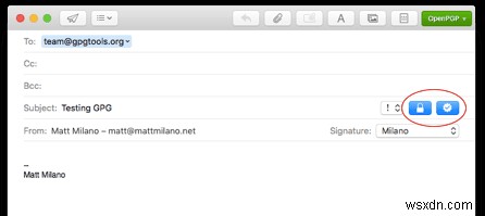วิธีใช้ OpenPGP เพื่อรักษาความปลอดภัยอีเมล 