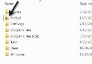 ลบไอคอนล็อคในโฟลเดอร์ใน Windows 7 