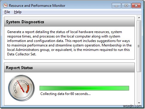 สร้างรายงานความสมบูรณ์ของระบบใน Windows 7 เพื่อตรวจสอบข้อผิดพลาด 