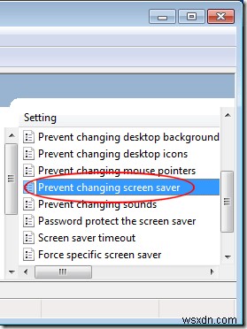 ป้องกันไม่ให้ผู้ใช้เปลี่ยน Screen Saver/Lock Screen ใน Windows 