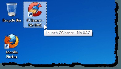 ปิดการควบคุมบัญชีผู้ใช้ (UAC) สำหรับแอปพลิเคชันเฉพาะ 