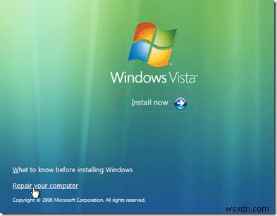 วิธีแก้ไข MBR ใน Windows XP และ Vista 