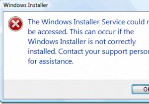 วิธีแก้ไข “ไม่สามารถเข้าถึงบริการ Windows Installer” Error 
