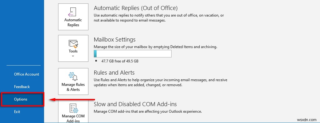 วิธีแก้ไขการค้นหา Outlook ไม่ทำงาน 